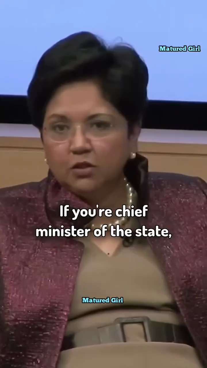 Why not???

Speaker-Indra Nooyi Former Chairman and CEO of PepsiCo .(Author of My Life in Full.)

#i...