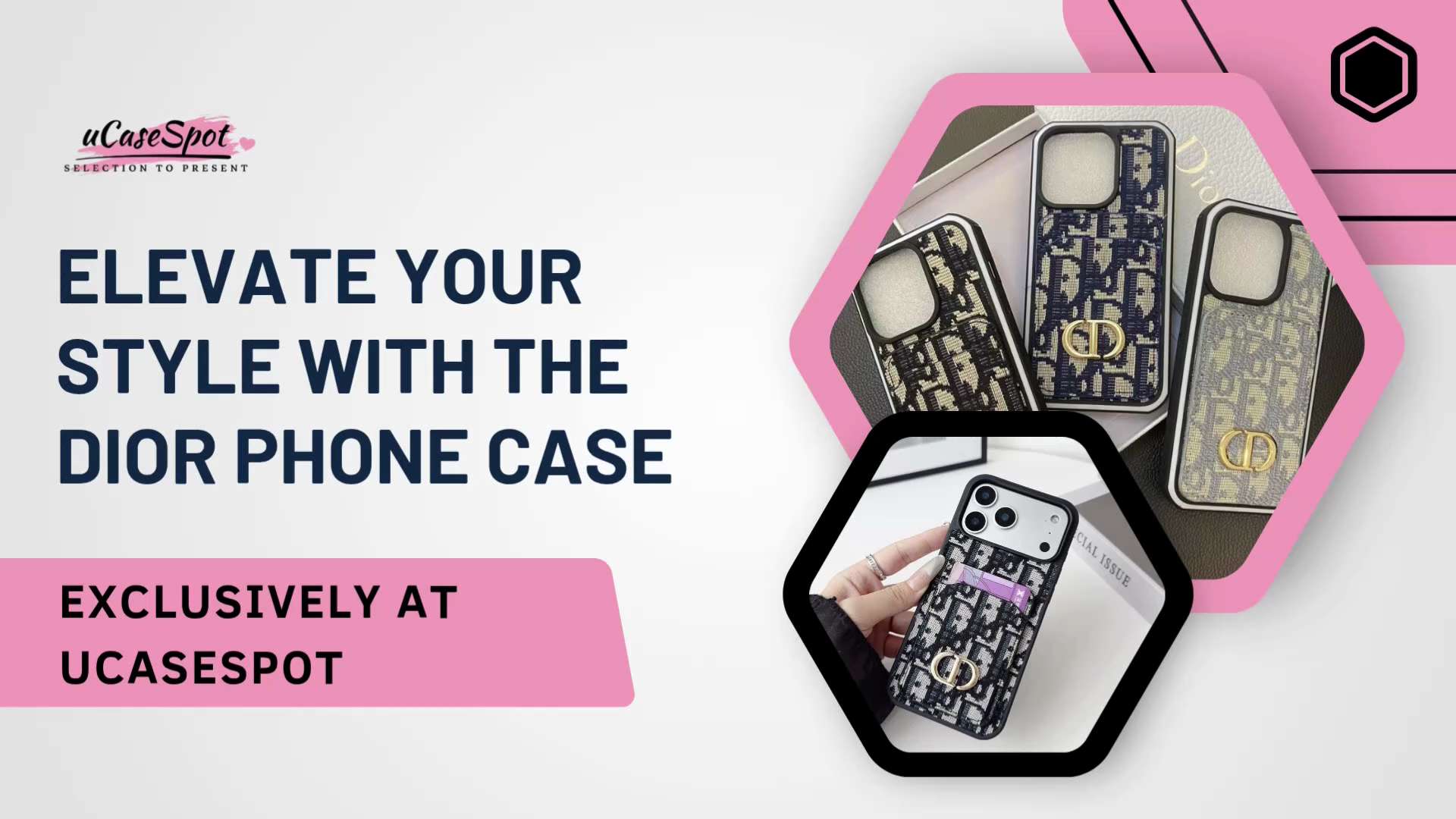 Discover the perfect blend of luxury and protection with the Dior Phone Case from
uCaseSpot. Designe...