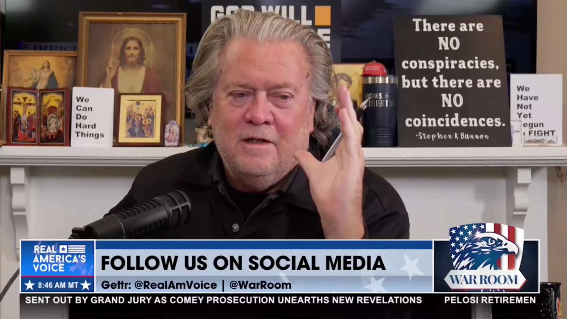 BANNON: 400,000 stolen ballots used to set up Biden's illegitimate regime still sit in a Georgia war...