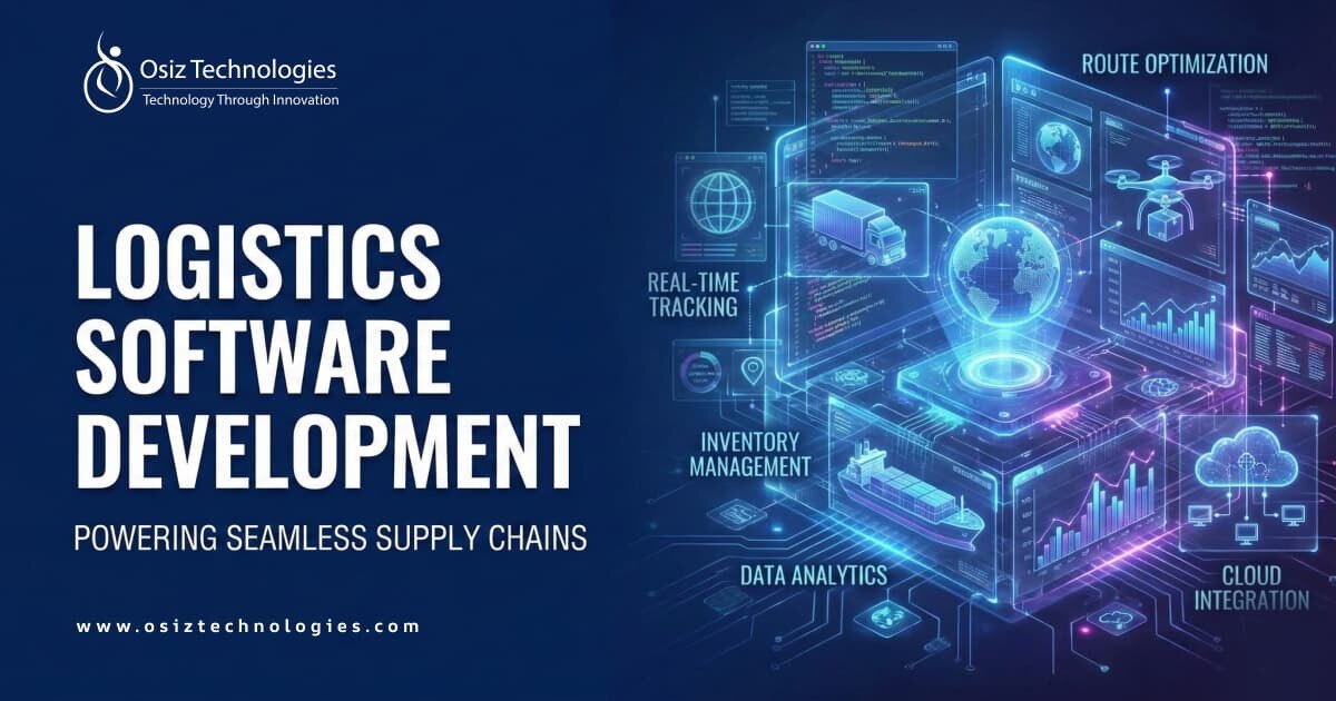 Logistics needs precision, speed, and real-time visibility.

Osiz delivers logistics software develo...