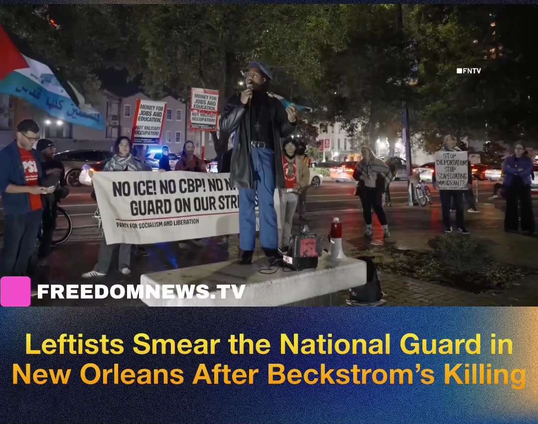 🚨 BREAKING: Leftists in New Orleans SLANDER the National Guard and Wave Pro-Palestine Flags DAYS Af...