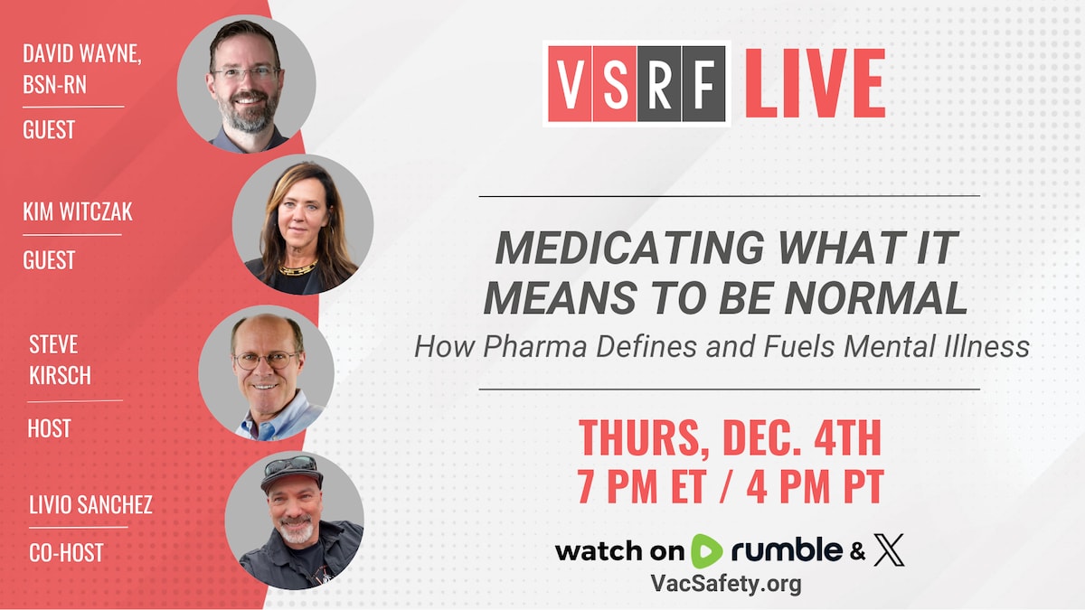 TONIGHT on VSRF Live… 🎙️

We’re having a much-needed conversation about mental health, antidepressa...