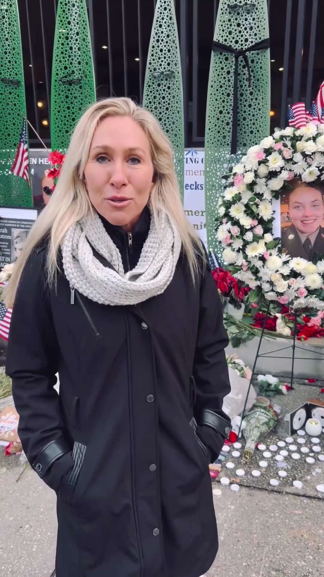 I visited the memorial for National Guard Specialist Sarah Backstrom here in Washington DC. 🙏

Plea...