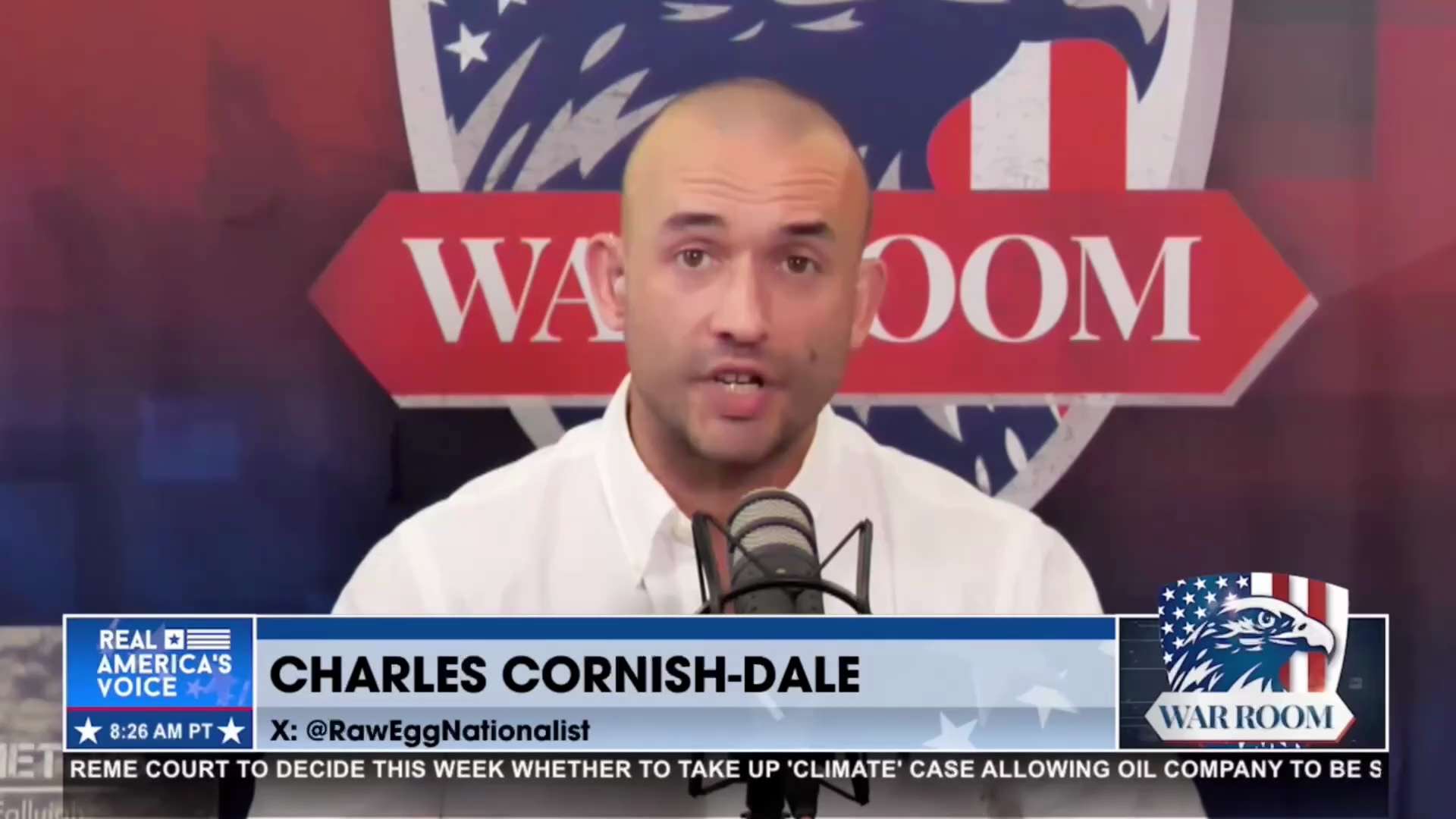 CHARLES CORNISH-DALE: President Trump is clear. The U.S. rejects the Great Replacement, which forces...