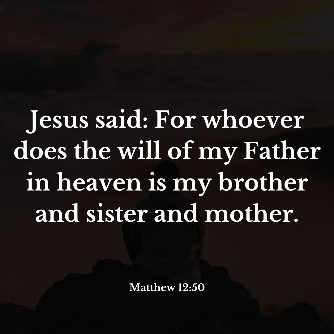 May God bless you brothers and sisters.