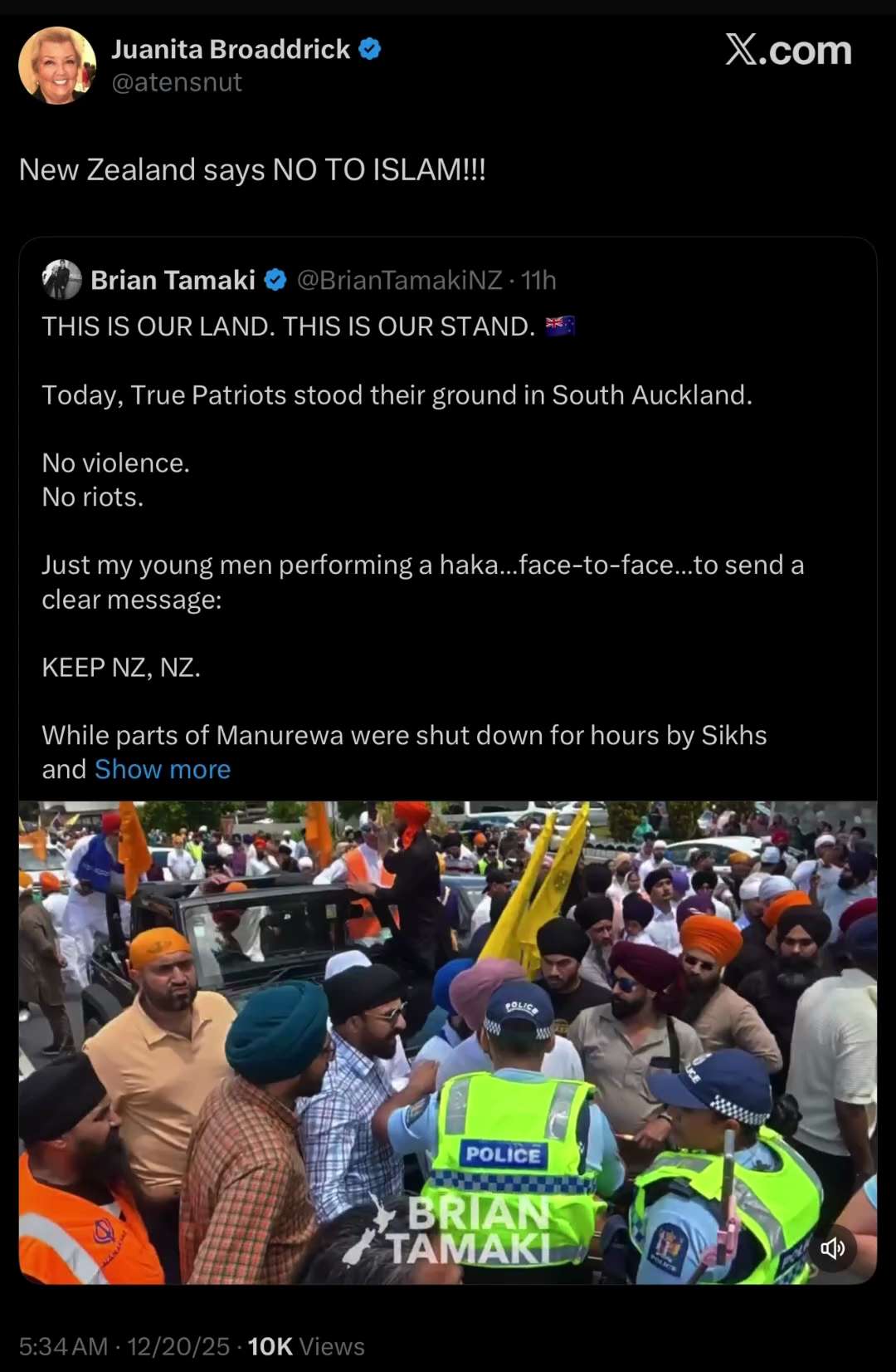 Kiwis Say NO TO ISLAM

https://x.com/atensnut/status/2002356894116049008?s=46