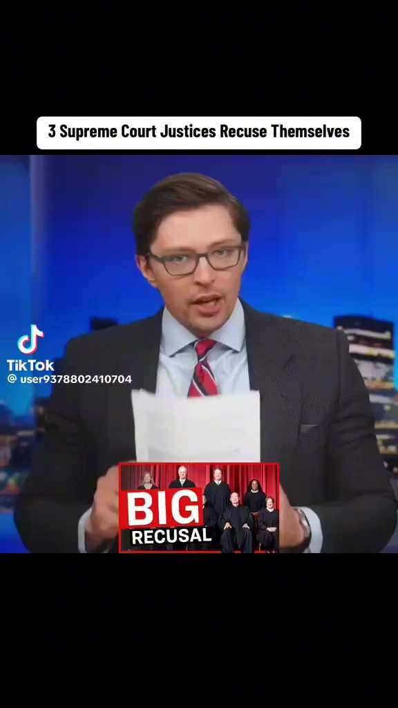 🚨 HUGE DEVELOPMENT: The Three Liberal Supreme Court Justices Have RECUSED Themselves From Key 2020 ...