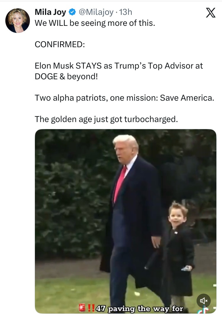 I Hope They Can Get It Passed To Audit Congress ! Elon’s System Can Trace Every Dollar Stolen !
And ...