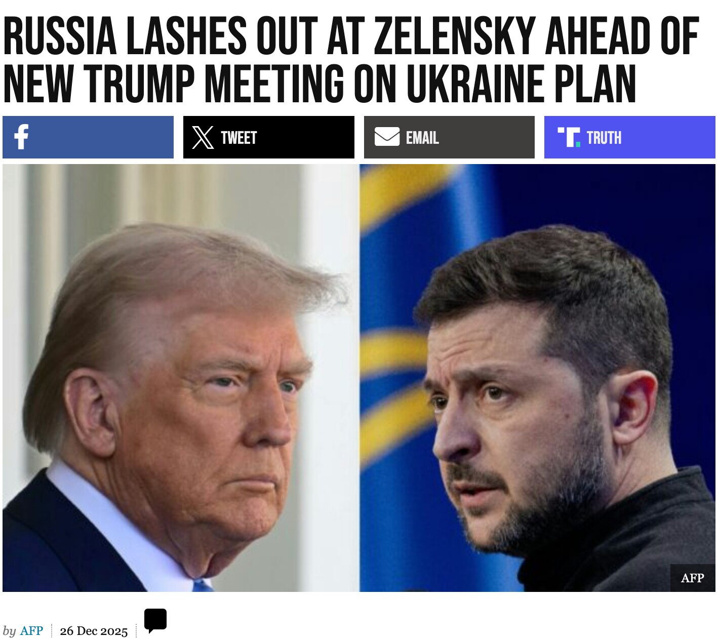 Volodymyr Zelensky will meet Donald Trump in Florida on Sunday to discuss a U.S.-brokered peace plan...