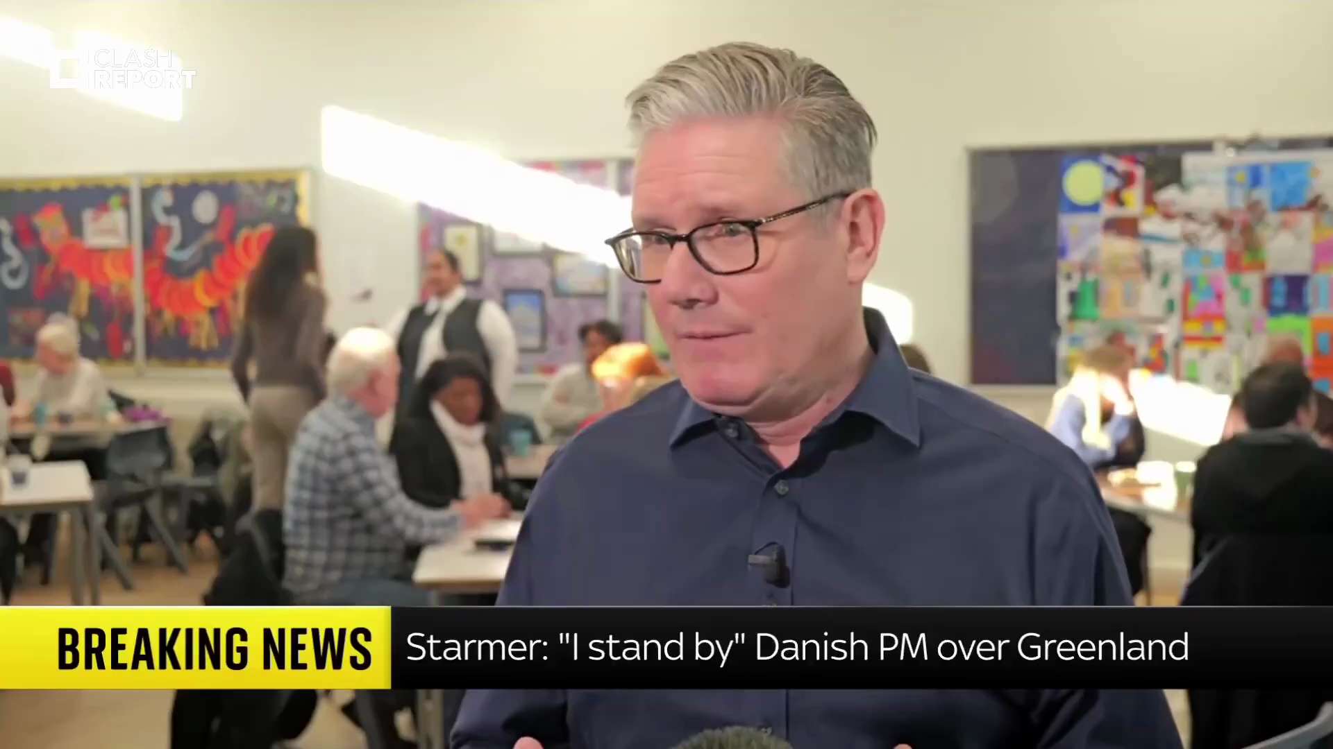 UK PM Starmer:

The future of Greenland is for Greenland and the Kingdom of Denmark.
