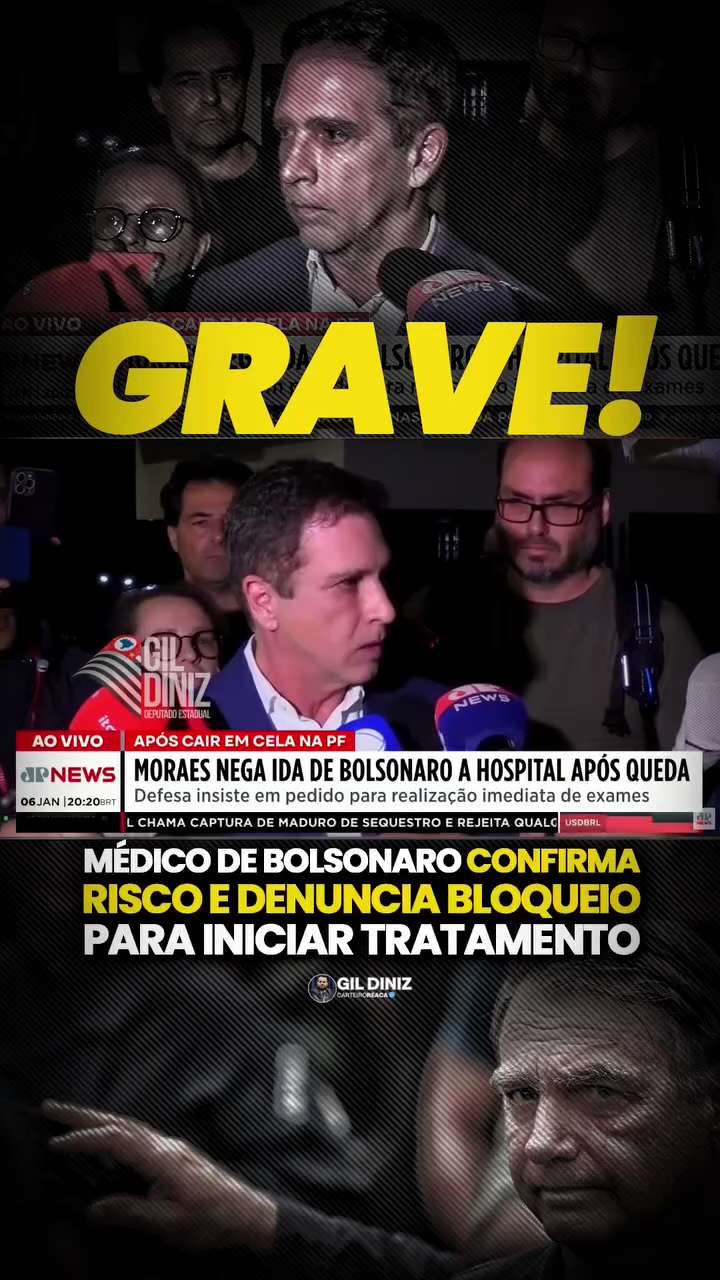 SITUAÇÃO É GRAVE!

O próprio médico de Jair Bolsonaro foi claro: há tontura, apatia, sinais após tra...