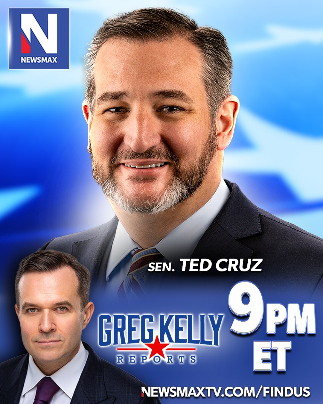 TONIGHT: Sen. Ted Cruz will join "Greg Kelly Reports" to discuss where the Minnesota Somali scammer ...
