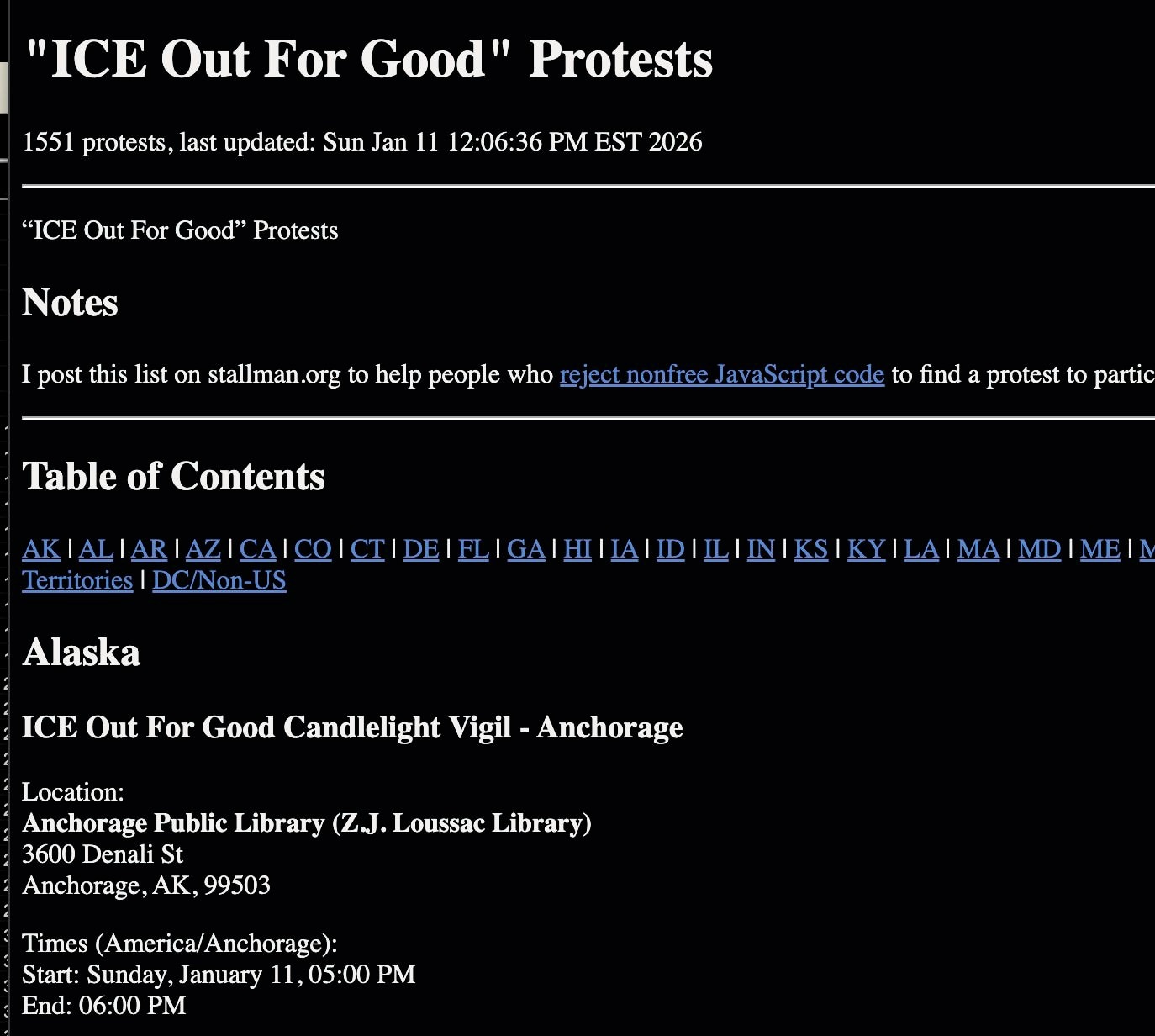 ▪️Data Republican: We found a master list of protests … Over 1,500 in total. Many are scheduled well...