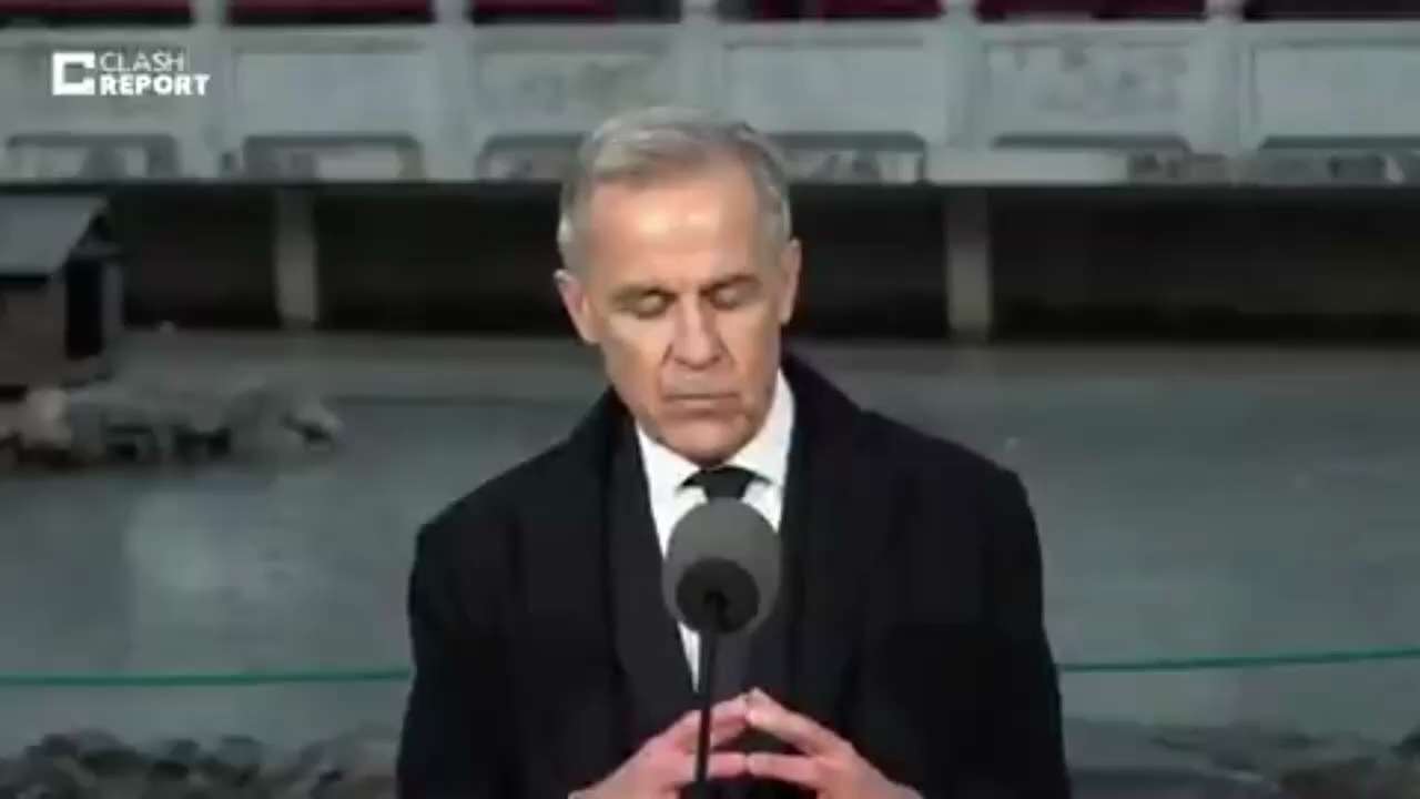 When Canadian PM Mark Carney is asked about his " New World Order comments during his visit to China...