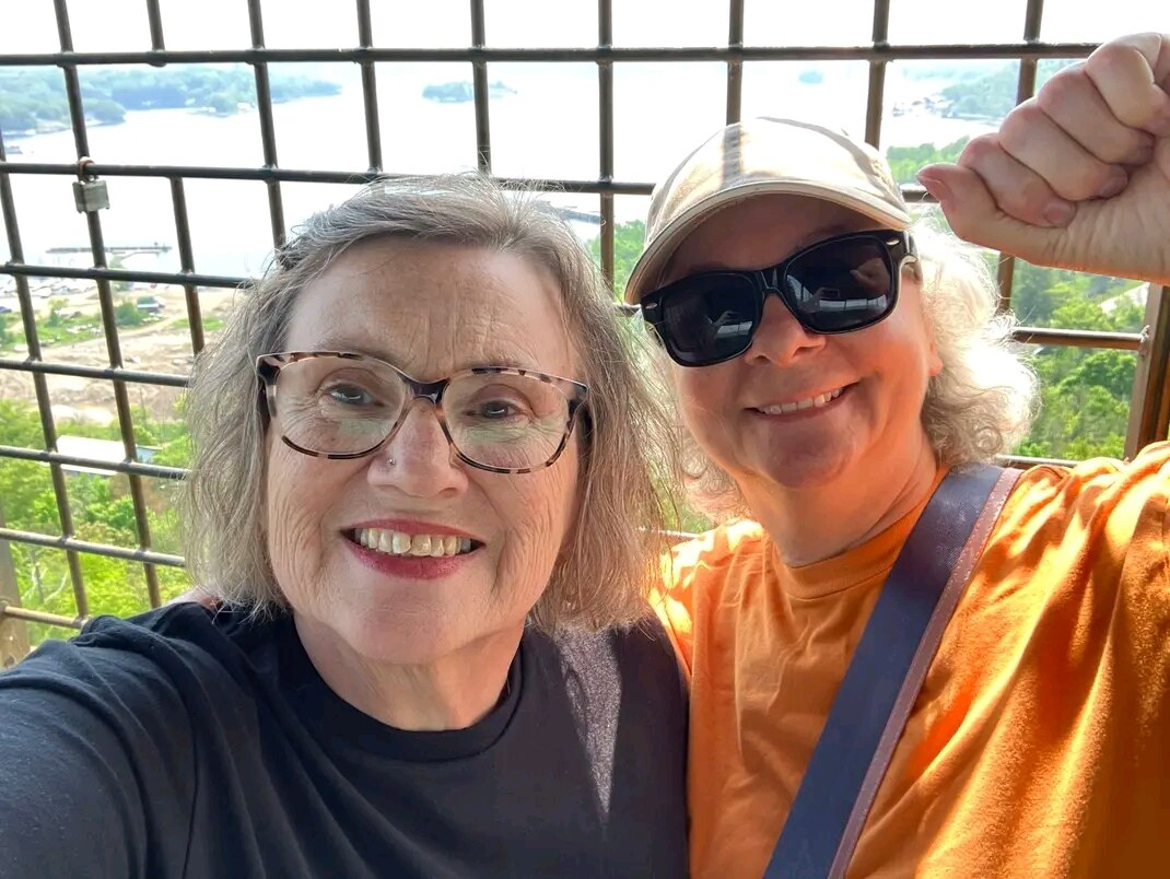 With Amy last year holiday 