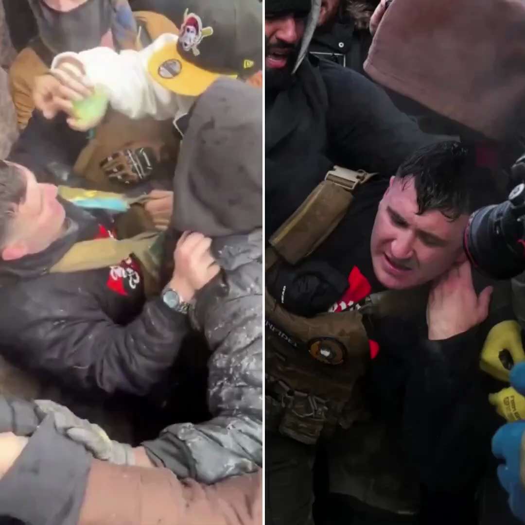 Conservative activist Jake Lang allegedly stabbed by a violent rioter in Minneapolis, seen bleeding ...