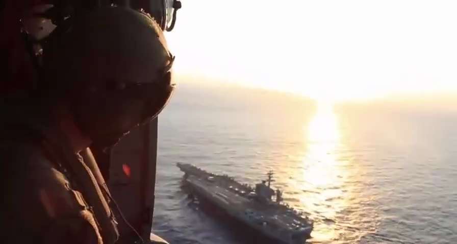 US warships led by the USS Abraham Lincoln will soon arrive near Iran’s southern coast in the Gulf o...