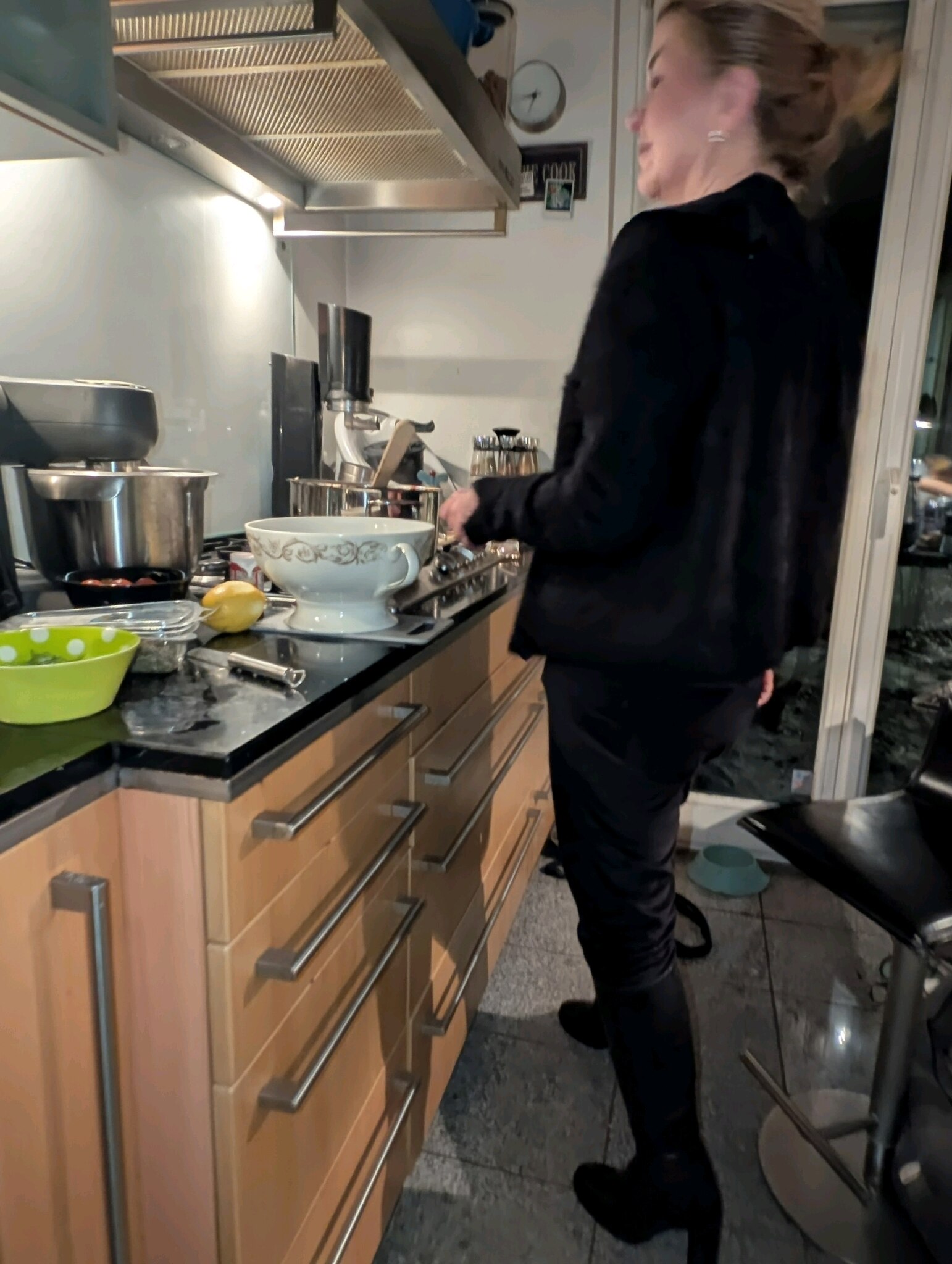 Fischsuppe kochen... 

