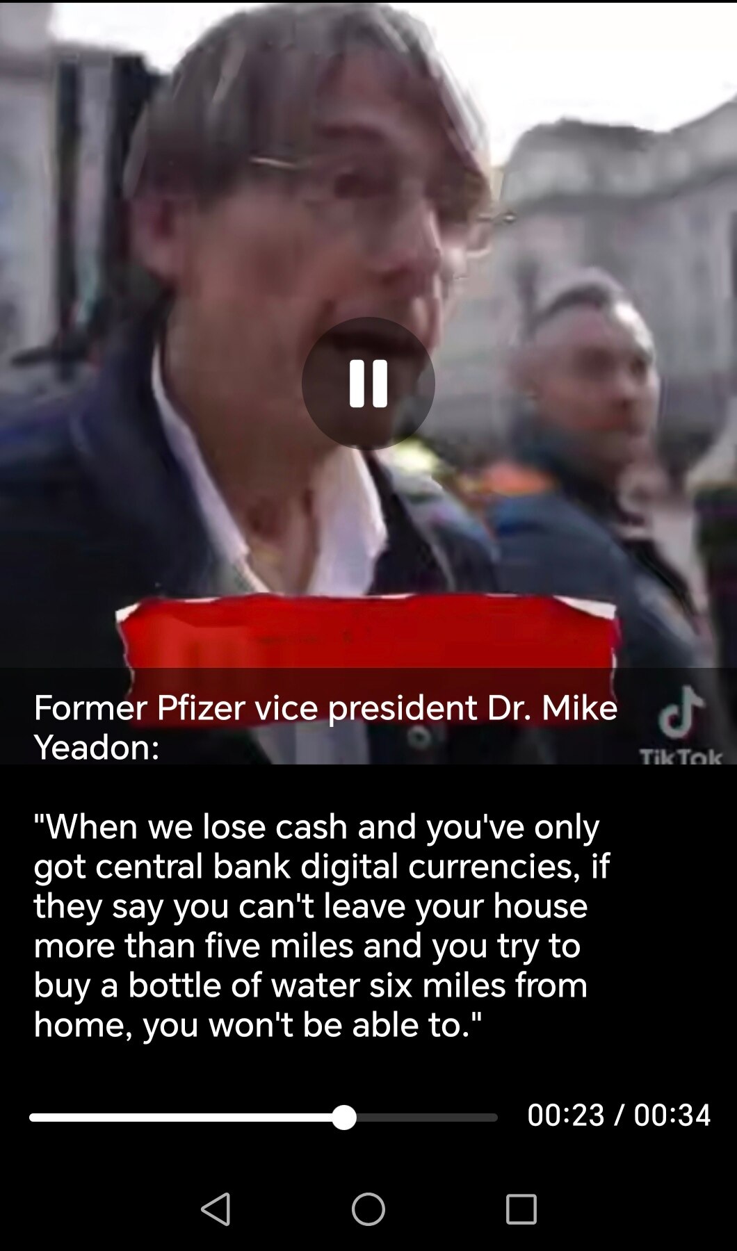 Netzfund 🇺🇸
Former Pfizer vice president Dr. Mike Yeadon:

"When we lose cash and you've only got ...