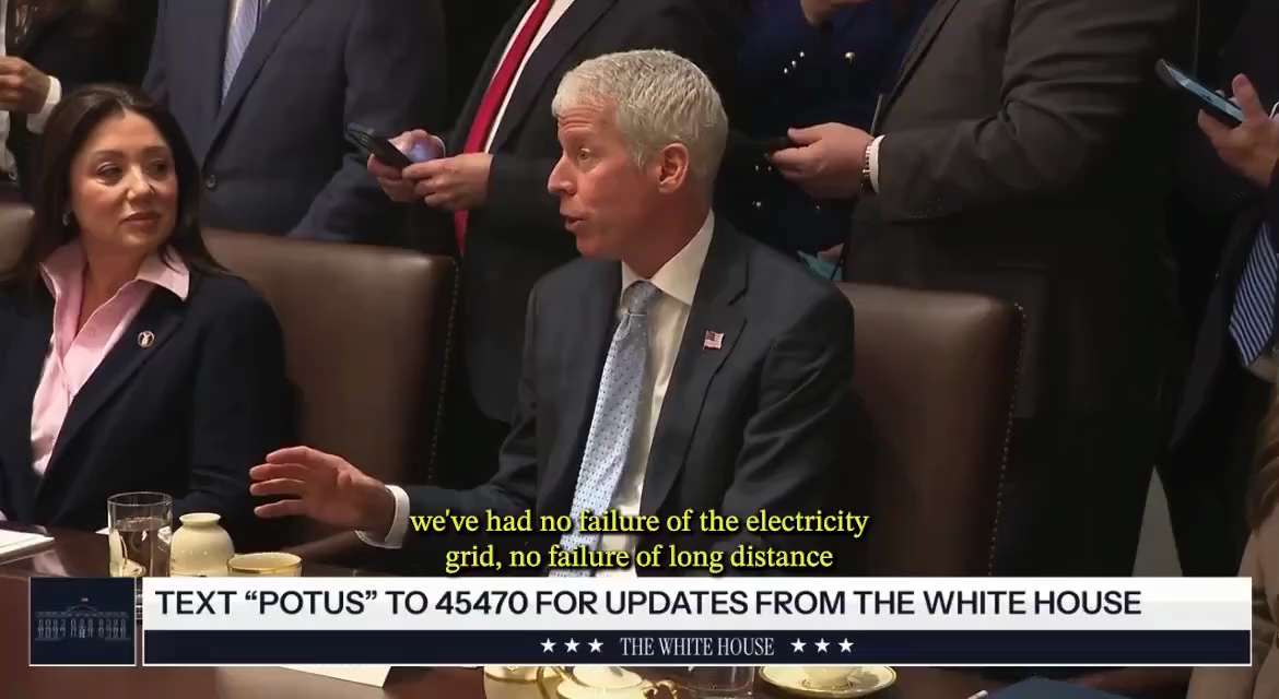 Secretary Chris Wright Jan 29, 2026 · 4:54 PM EST


President Trump's energy policies have delivered...