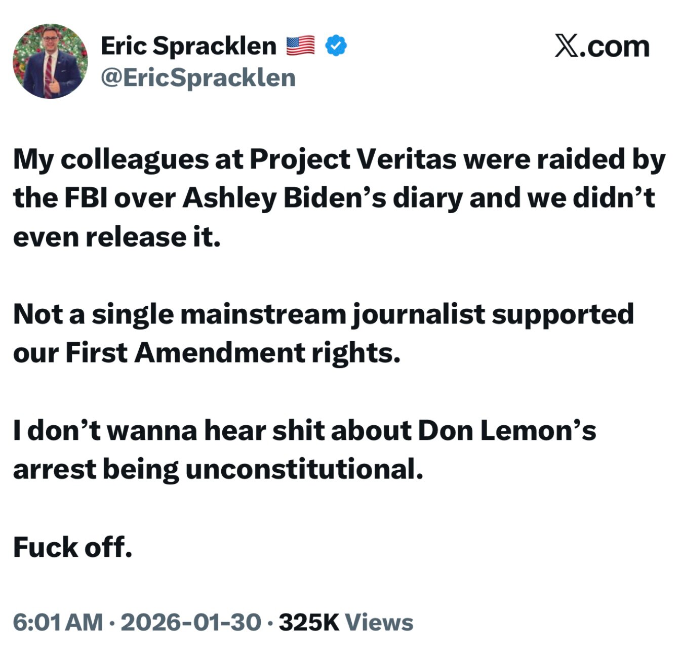 The hypocrisy is stunning isn’t it.