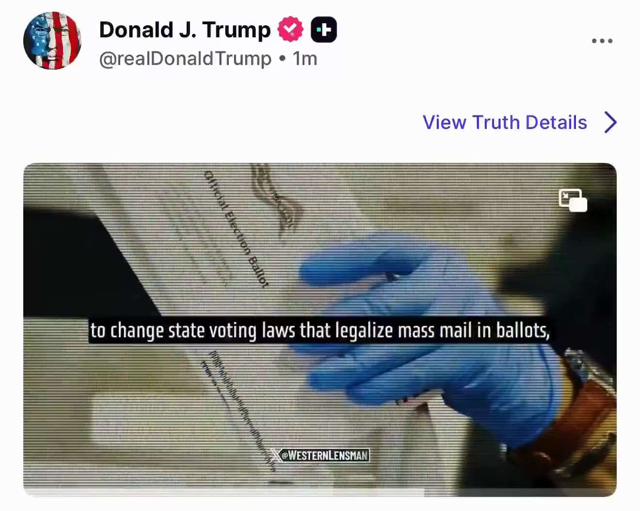 President Trump reposts this viral video explaining the Democrat Party’s plot to establish single pa...