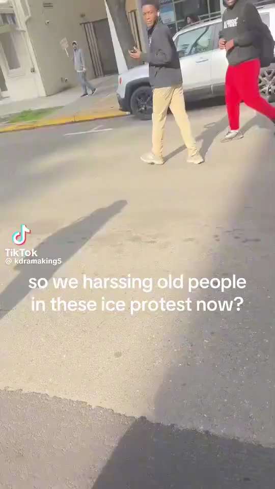 They're robbing old people at the protests