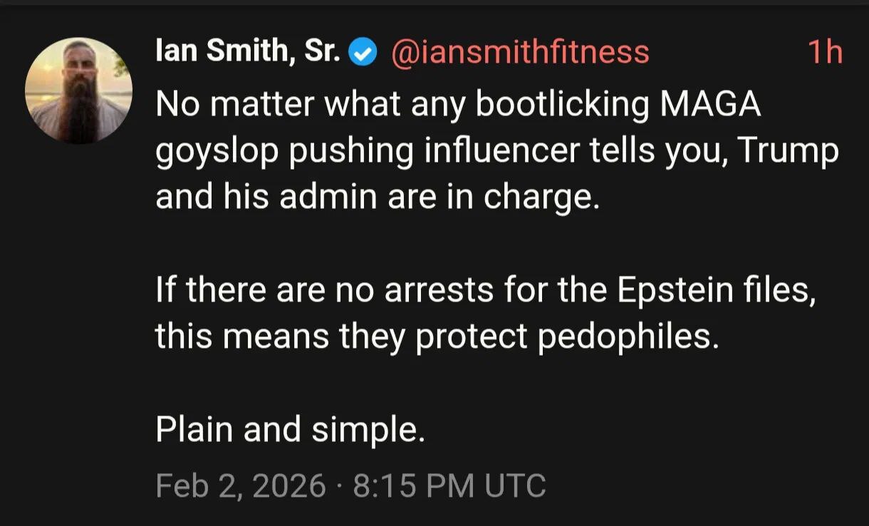 They're all pedophiles.