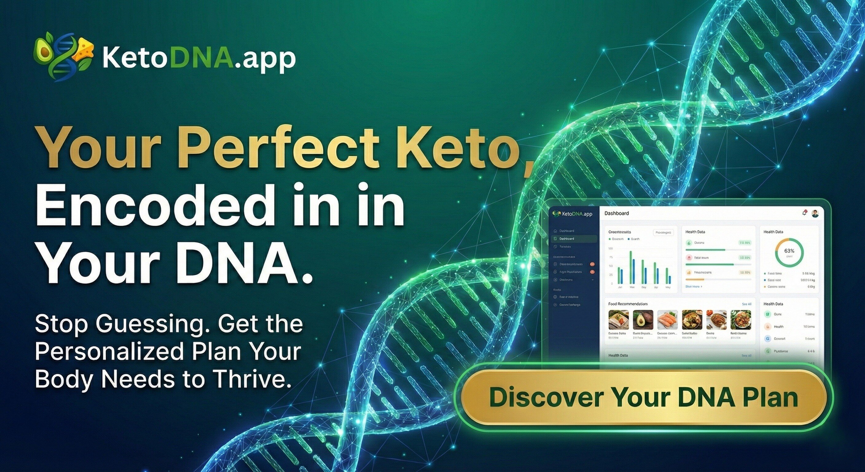 KetoDNA Review — Keto Diet Built From Your DNA

https://tinyurl.com/mvm3ydr8
Introduction

Have you ...
