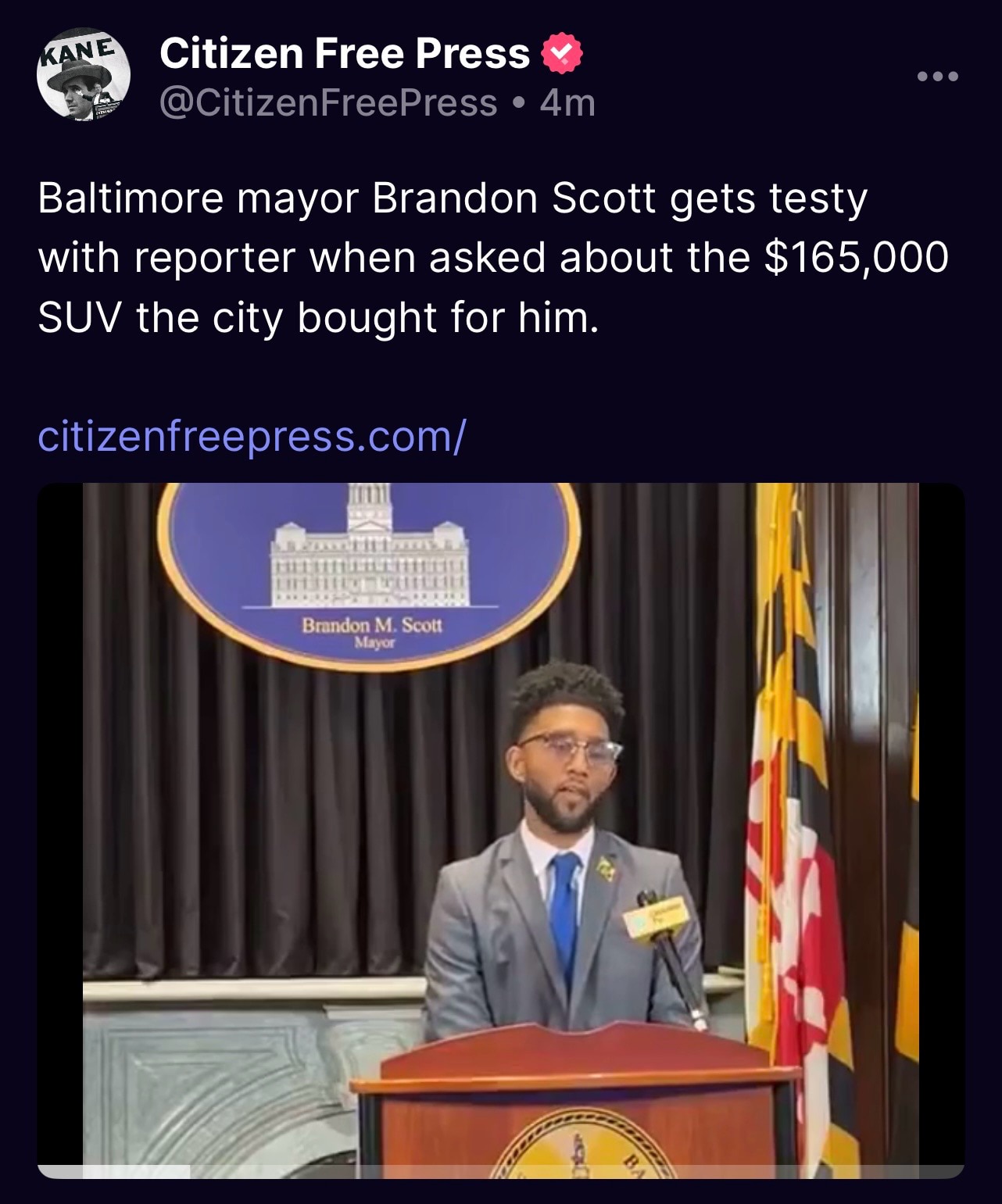WHAT? 
............ A $165,000 present for the mayor??? 

