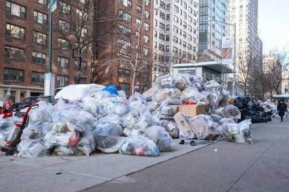 Manhattan is a pile of shit. 

Literally. 