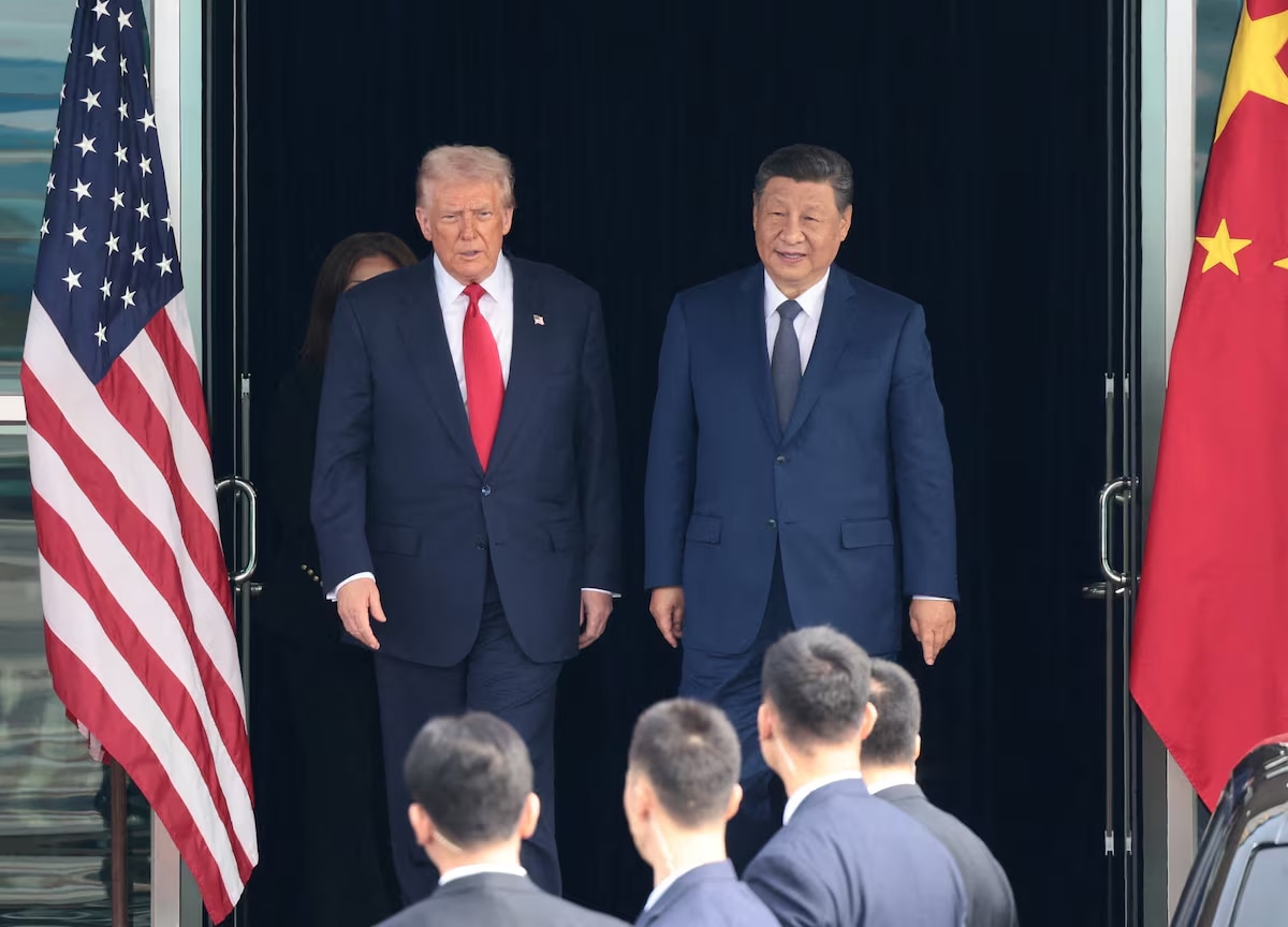 BREAKING - President Trump held phone calls with Xi Jinping - not long after Xi's video conference w...