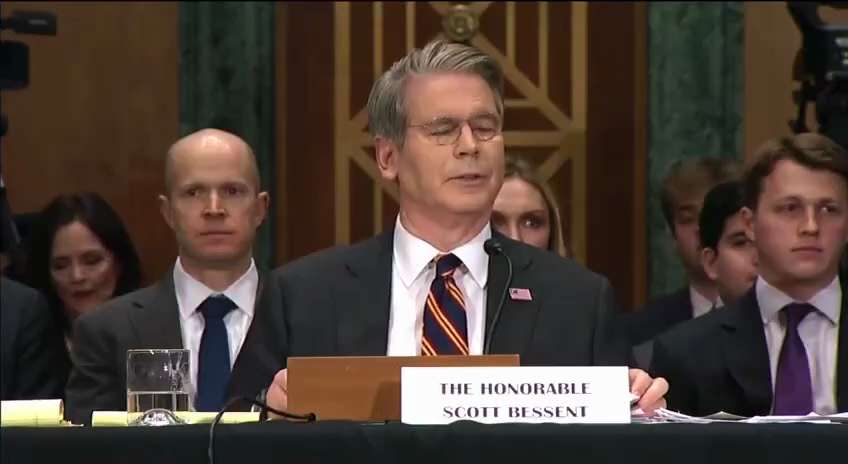 Treasury Secretary Scott Bessent addresses rumors that Communist China is building digital assets to...