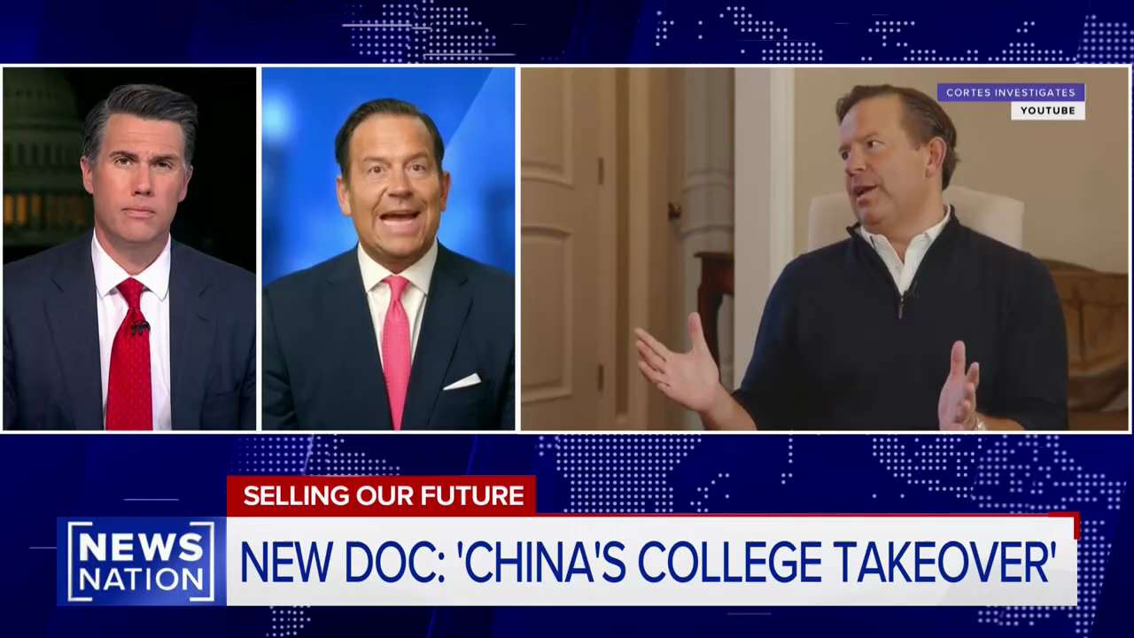 My full interview with @LelandVittert on @NewsNation 

CHINA'S COLLEGE TAKEOVER

Thank you to Leland...