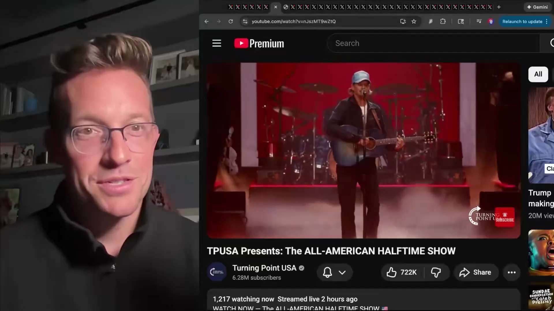 TPUSA just mogged the NFL Total and complete culture war victory ‘English mother fu**** Do you speak...