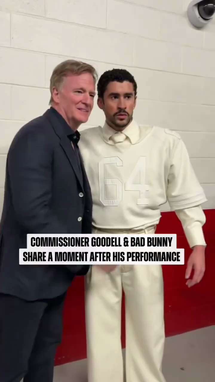 Roger Goodell and Bad Bunny embrace after halftime show

http://citizenfreepress.com
