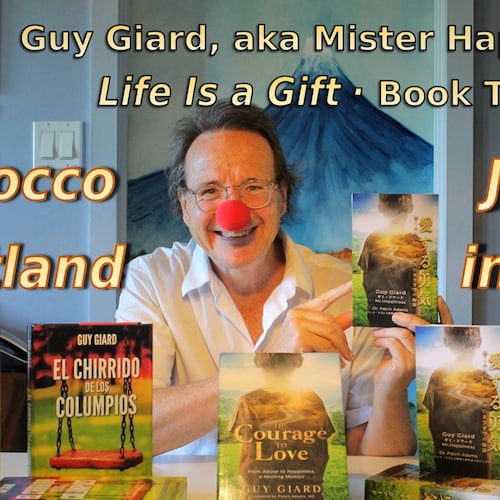 Happiness Coach, Workshops, Keynotes,Performer Improv Clown Humanitaire with Dr Patch Adams