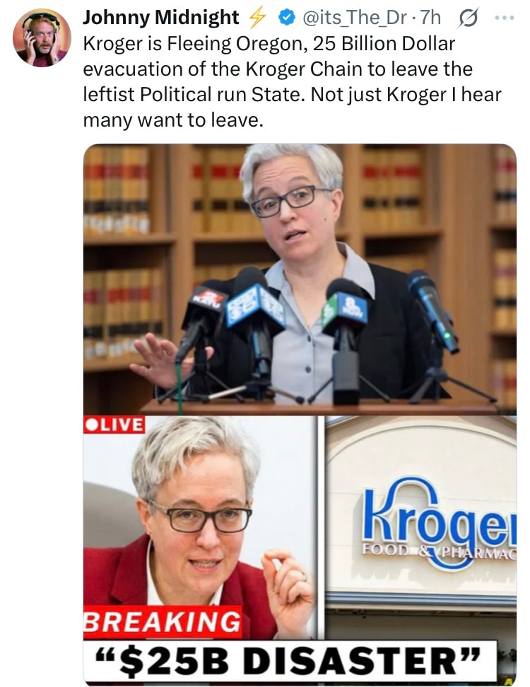 Veja o post de Chuck Lawler no GETTR. Participe da discussão, compartilhe seus pensamentos e conecte-se com a comunidade.