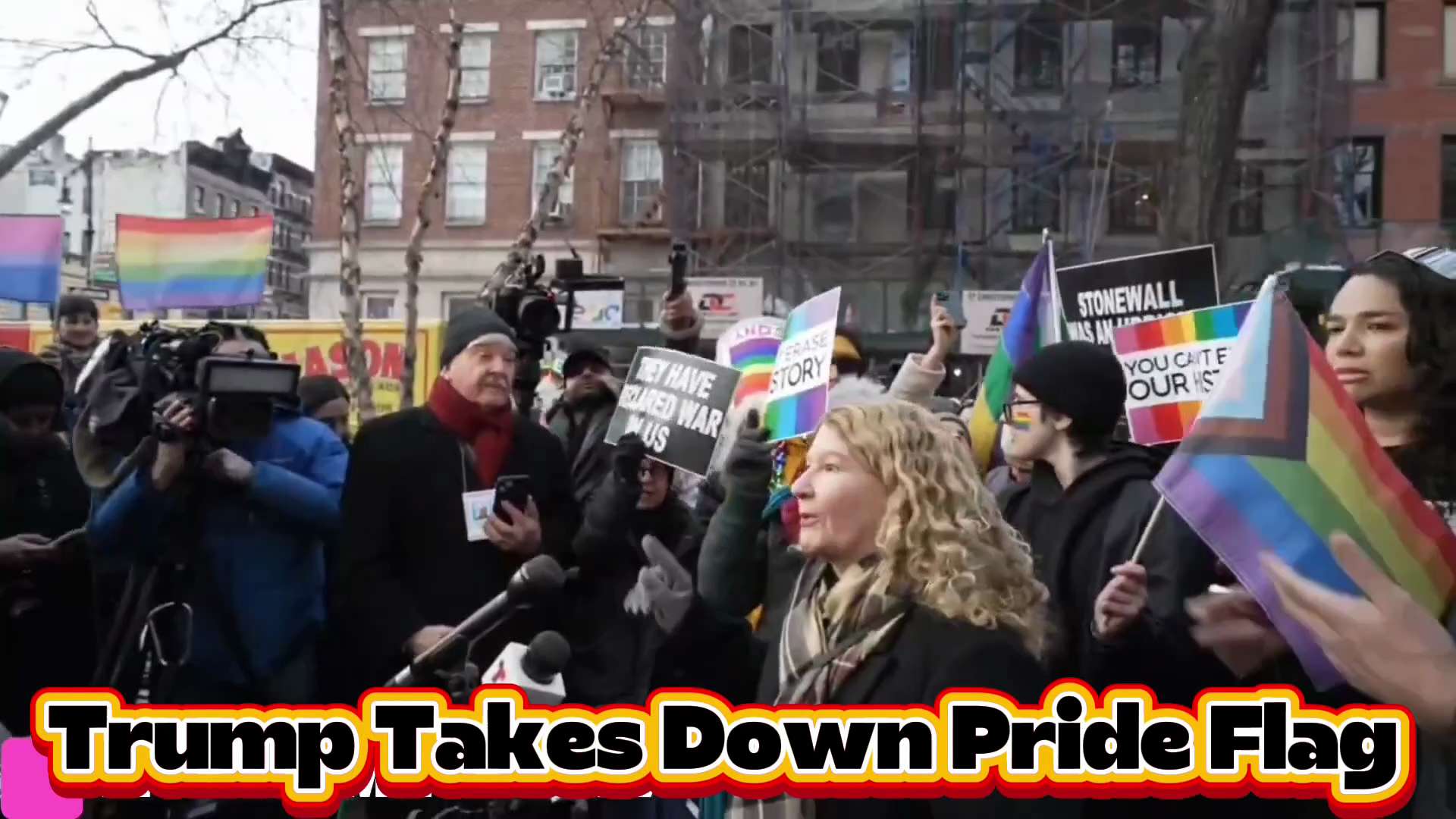 🚨 BREAKING: Trump Orders Pride Flag REMOVED From Federal Property in NYC — Liberals Outraged 🔥🇺🇸