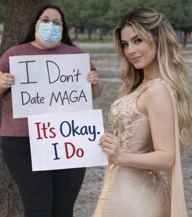 You Can Tell MAGA Women !
They Are Actual Women !!!