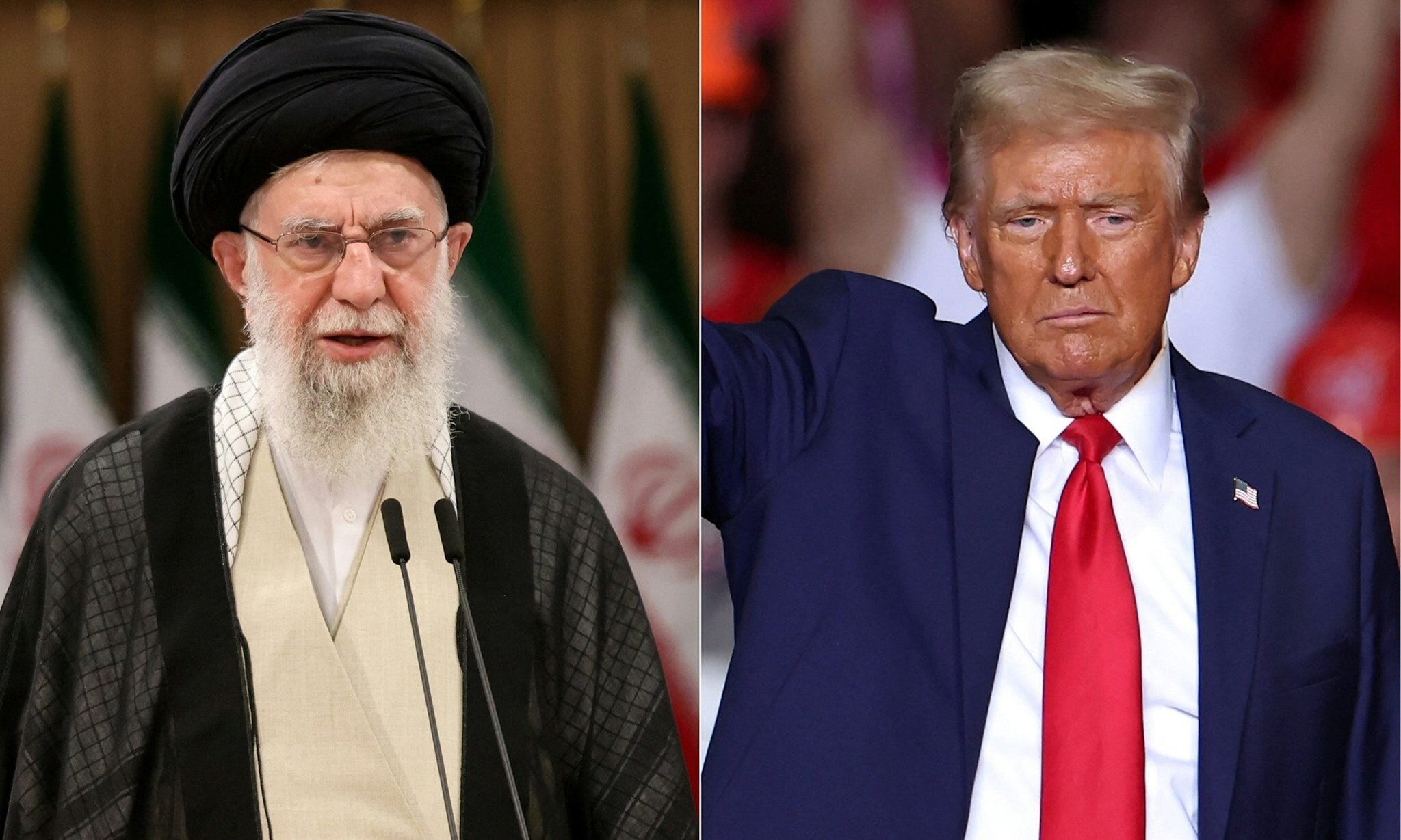President Trump: "If I were the Supreme Leader of Iran, I would be afraid to sleep in the same place...