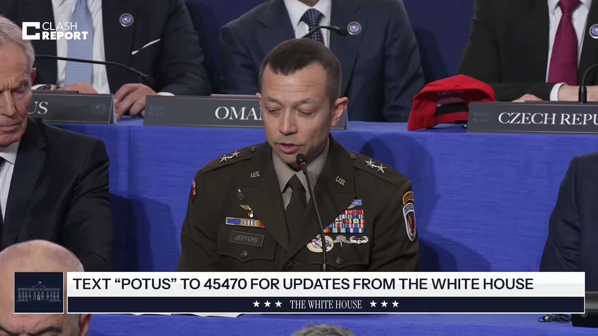 JUST IN - Five countries have agreed to send troops for the International Stabilisation Force in Gaz...