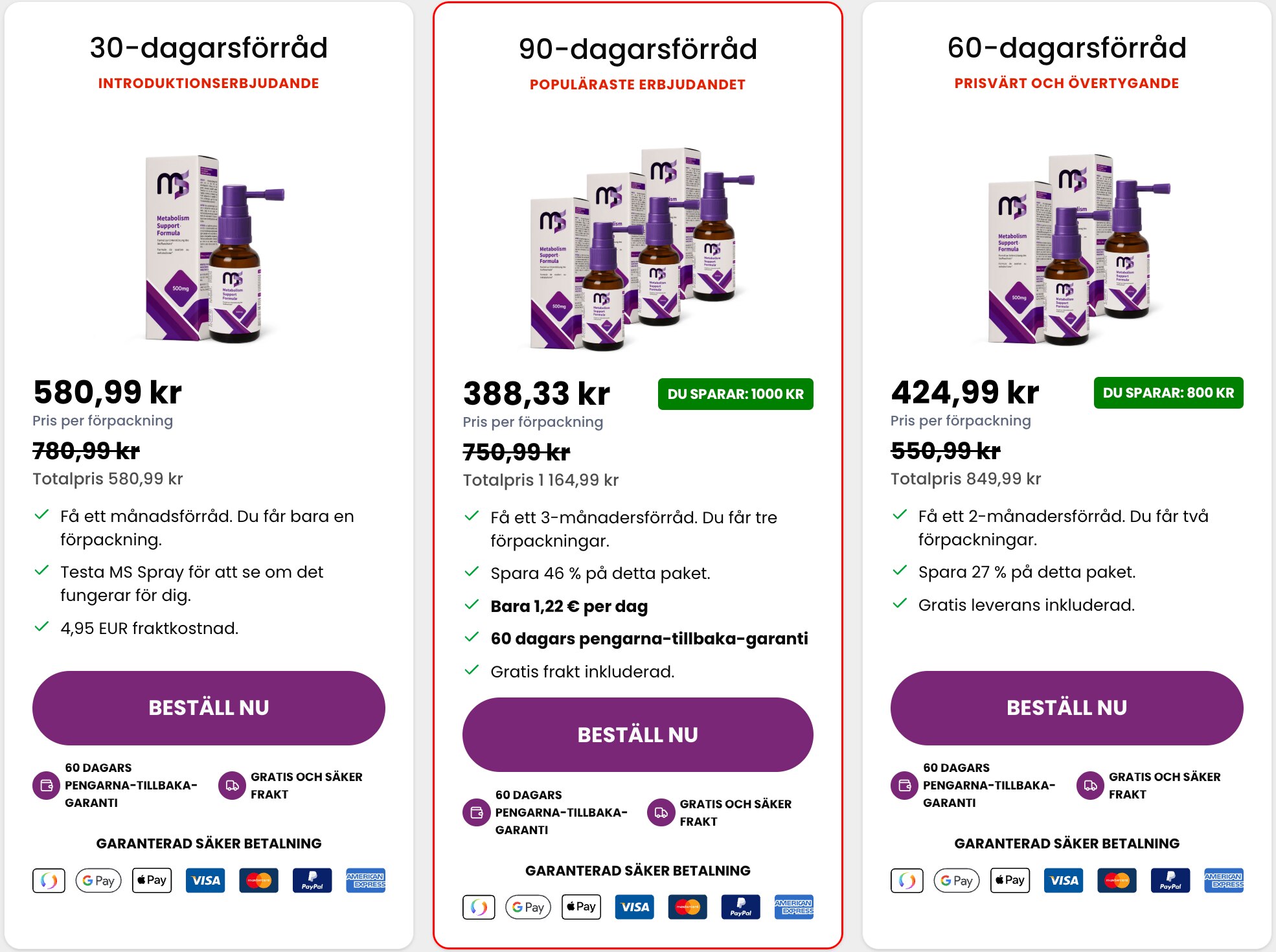 Mounjaslim Spray™ Sverige: Expertguide till anvandning, dosering och effektivitet

Skaffa idag – Öka...