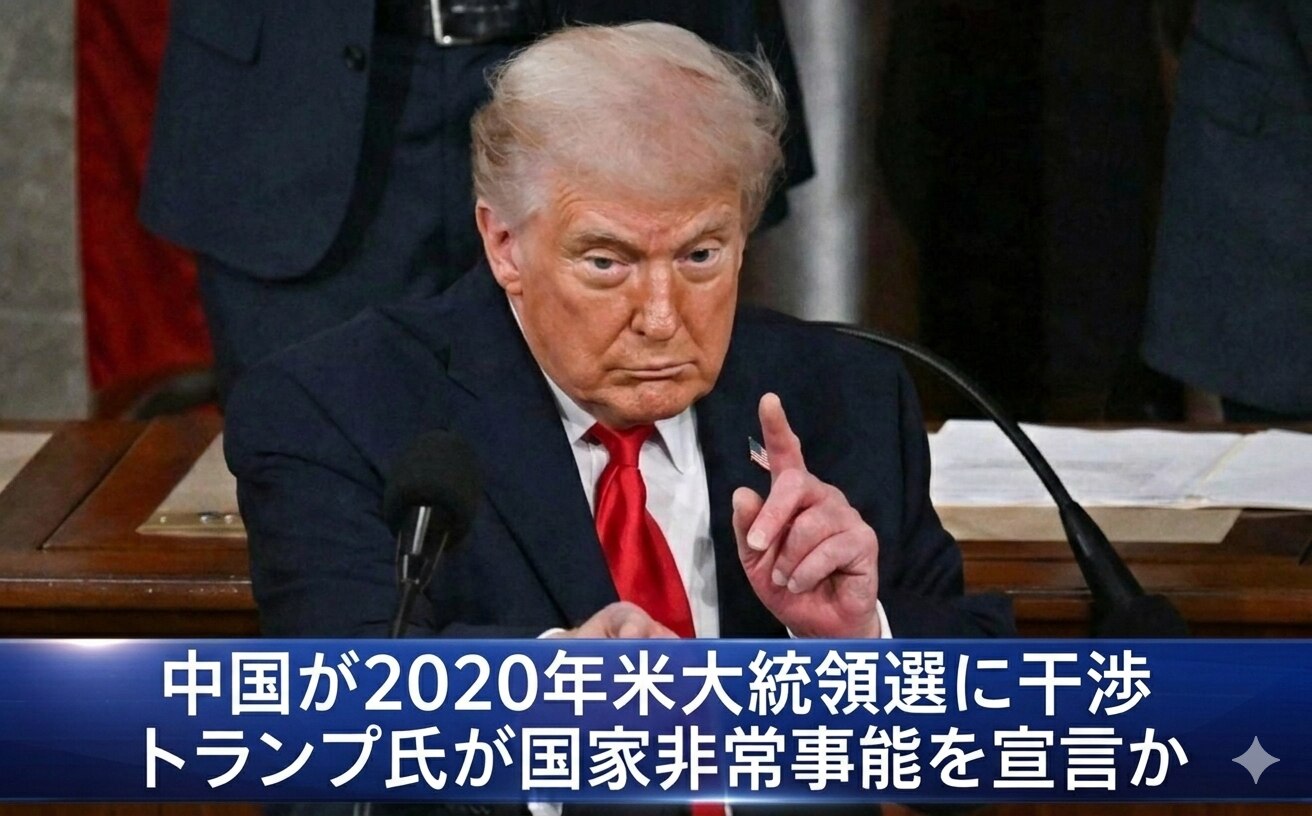 中国が2020年米大統領選に干渉、トランプ氏が国家非常事態を宣言か

【2月27日】ワシントン・ポスト紙は、中国による明白な選挙干渉を受け、トランプ氏が国家非常事態を宣言する可能性があると報じた。この...