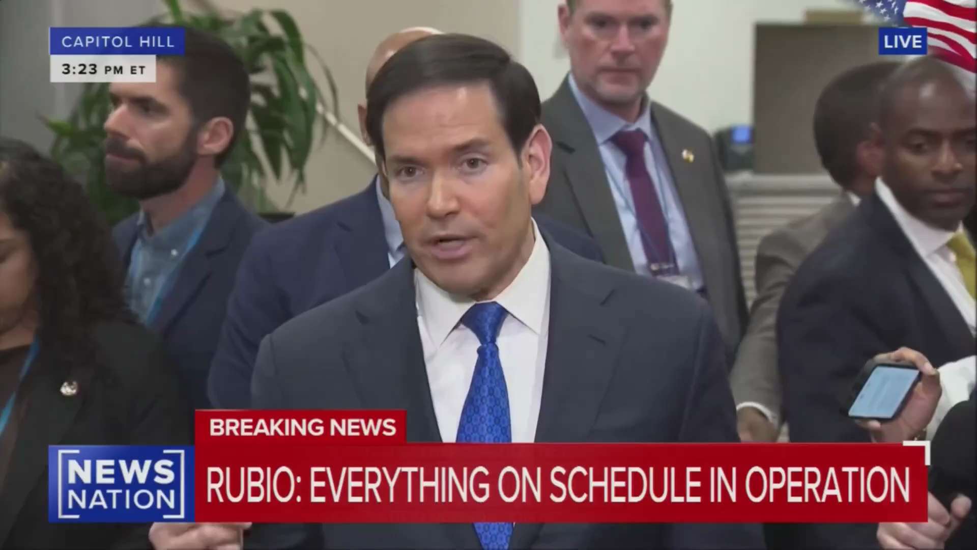 Sec. Marco Rubio: Once the President made a decision that negotiations were not going to work and th...