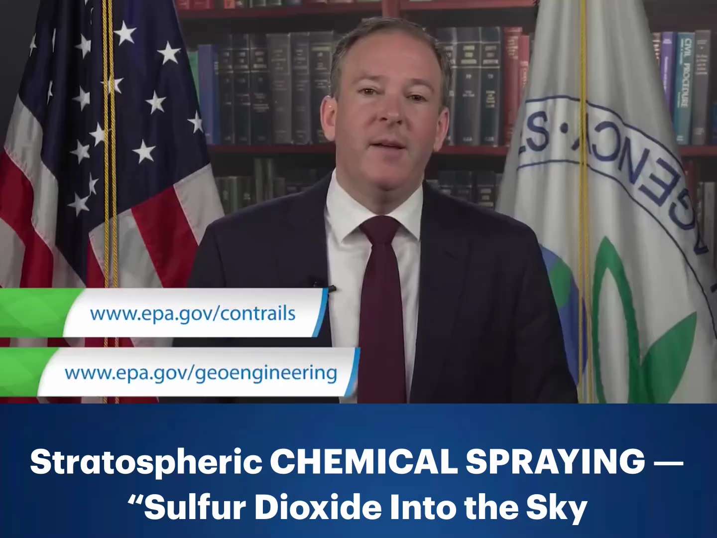 🚨 RED ALERT: EPA Chief LEE ZELDIN Confirms Stratospheric CHEMICAL SPRAYING — “Sulfur Dioxide Into t...