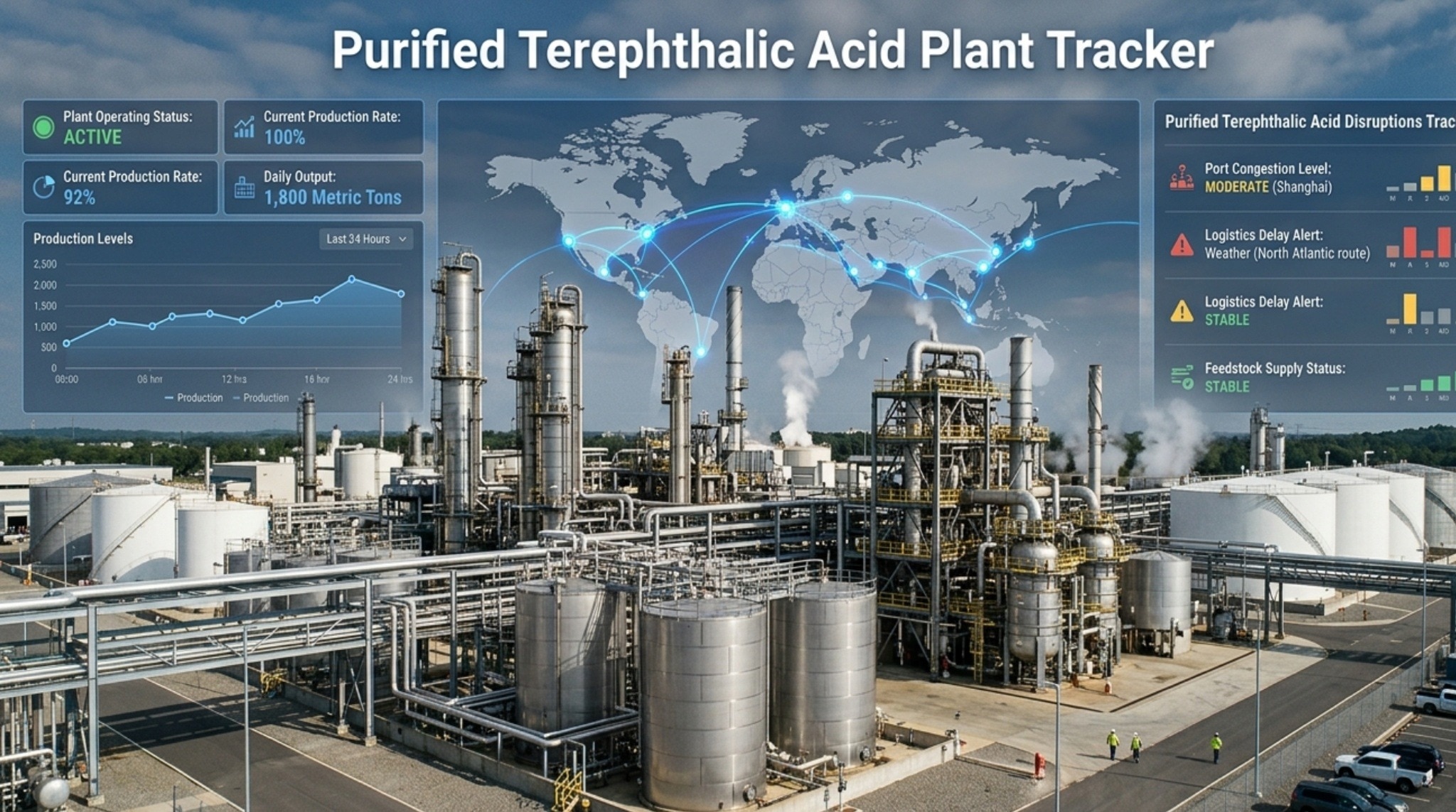Purified Terephthalic Acid Plant Tracker: A Simple Guide to Supply, Plants, and Market Changes.

In ...