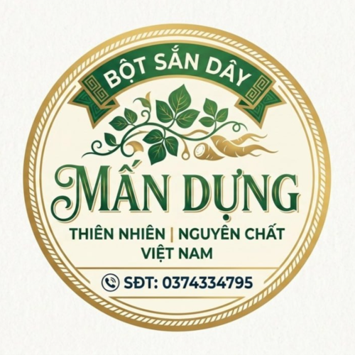 Sản phẩm bột sắn dây nguyên chất Mấn Dựng được tạo nên từ quy trình sản xuất sạch, khép kín và minh bạch