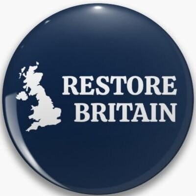 Enough is enough, we want our country back. Restore Britain member.