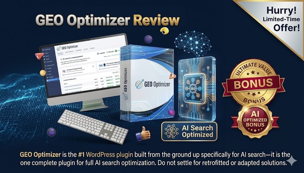 GEO Optimizer Pro Reviews 2026: Is This AI SEO Tool Legit or Just Hype?

The SEO game is changing fa...